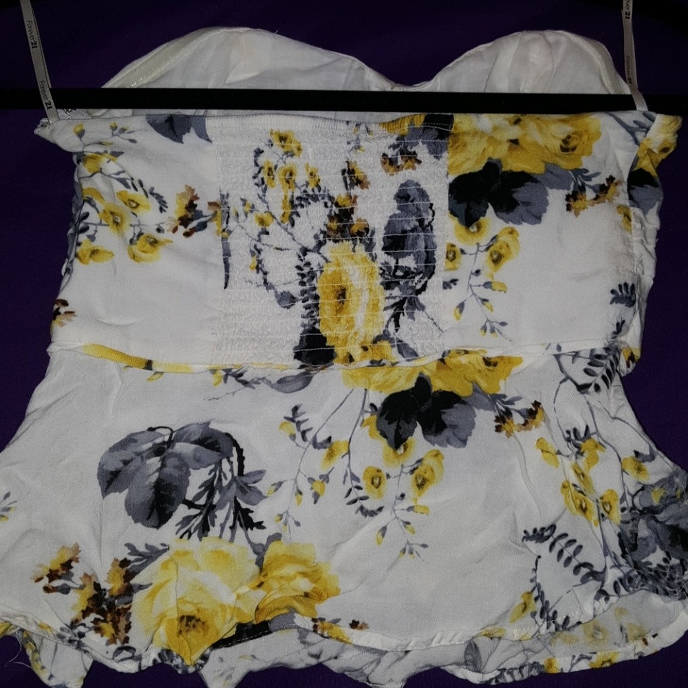 Floral Bustier Top - Picture 3 of 3
